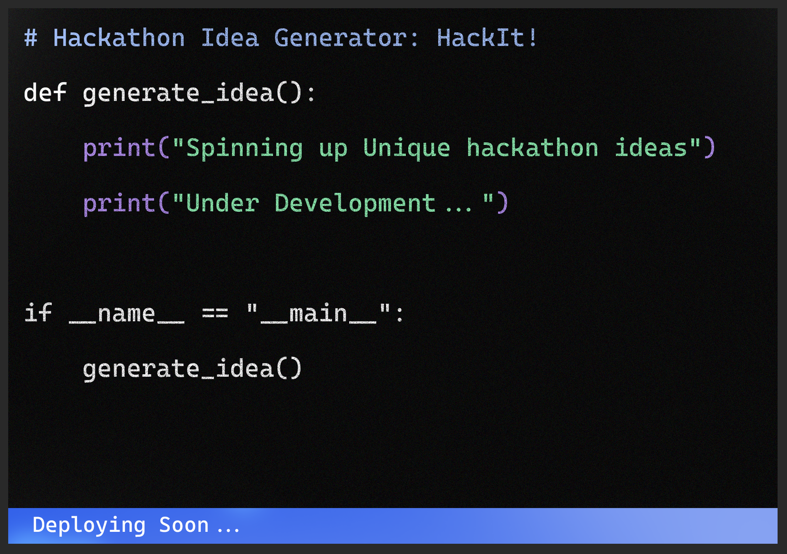 Hack-It By CodeYatri